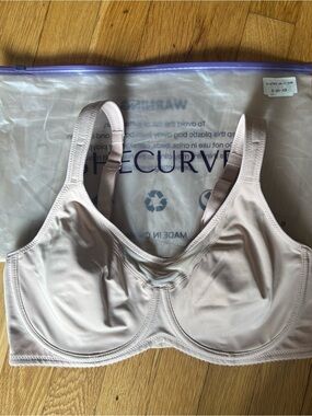 SHECURVE Nude Full Coverage Underwire Bra